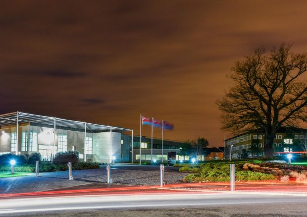 Entrance to an MOD building